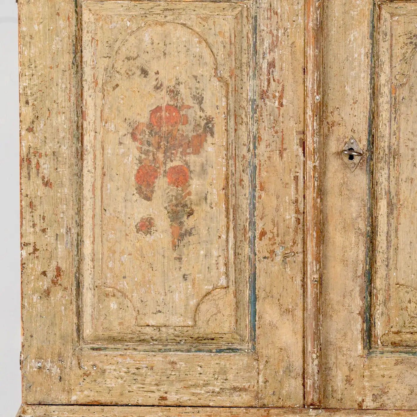 Secretaria Sueca de Pino Pintada de 1820