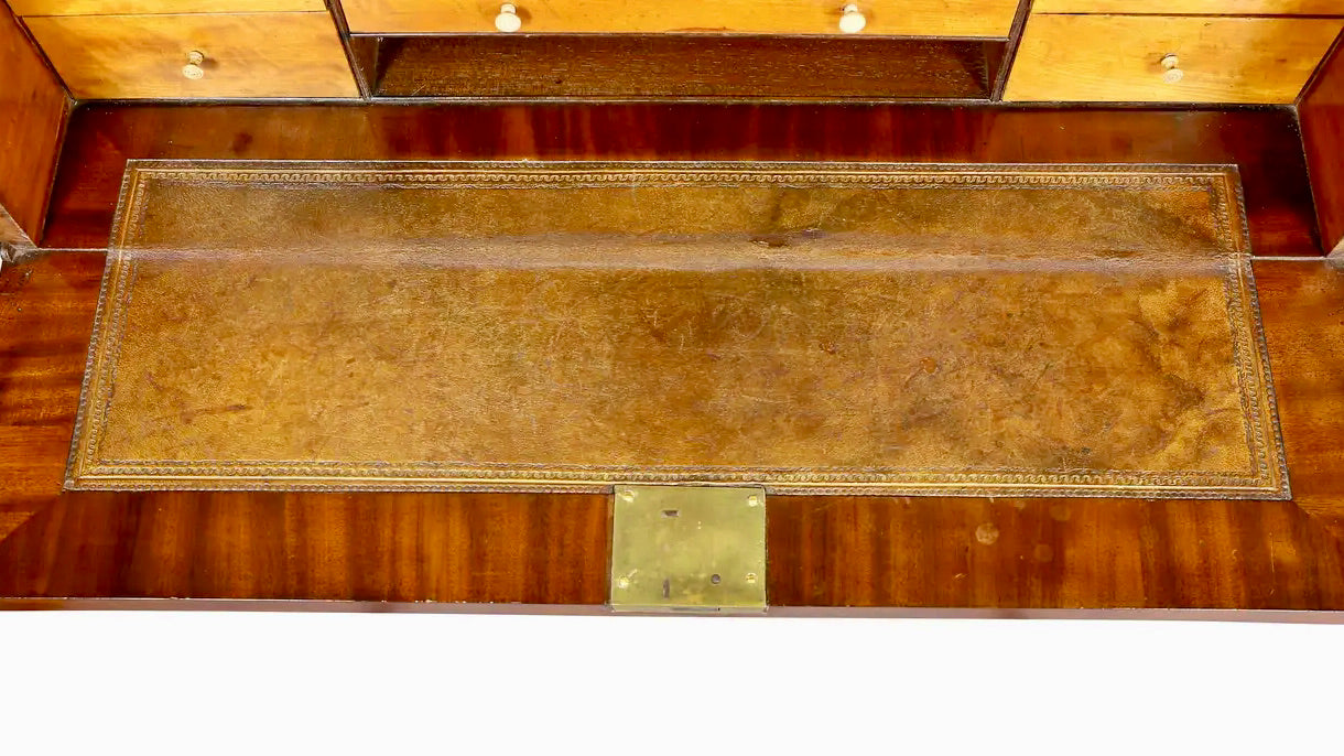 Secreter Estilo Jorge III de Caoba | Inglaterra, 1790