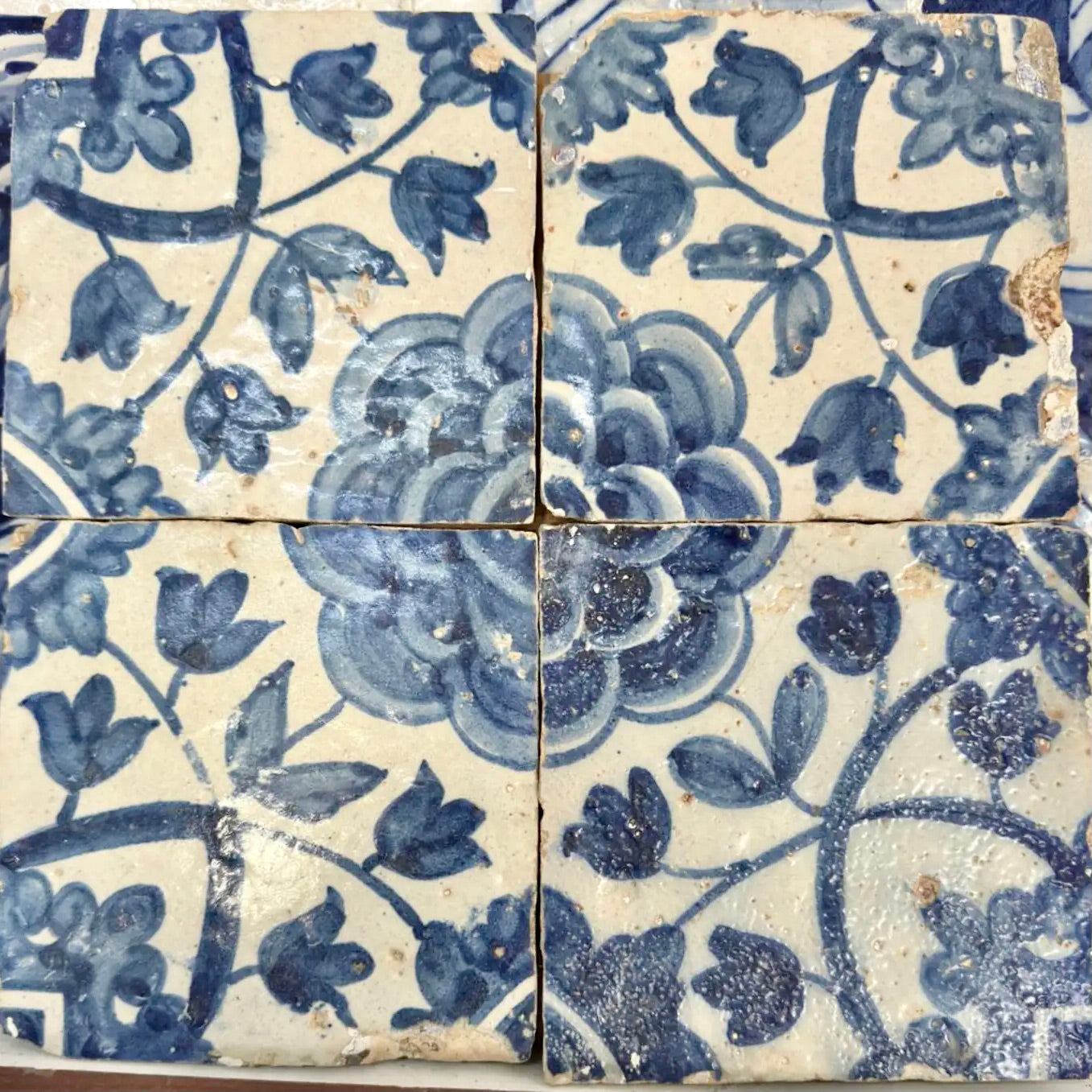 Azulejos Portugueses Siglo XVII (1630-1680) de Coleccionismo