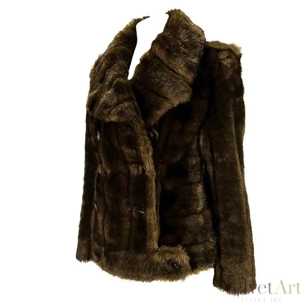 Chaqueta Kate Moss Gucci de Piel Marrón by Tom Ford – 1996
