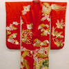 Kimono Rojo Bordado Ceremonial | Japón (1910-1930)