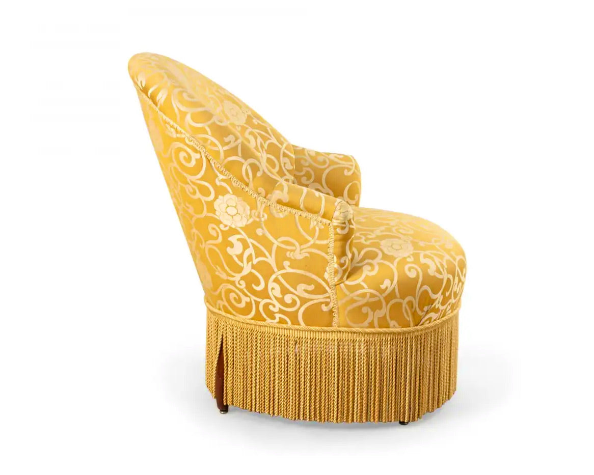 Sillón de Tocador Victoriano del Siglo XIX