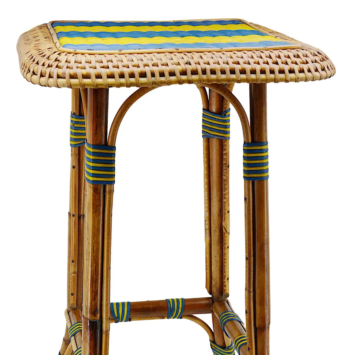 Mesa Francesa de Bambú y Ratan 1910