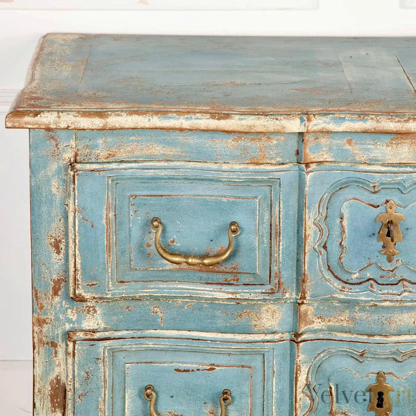 Cómoda Azul Francesa del Siglo XVIII