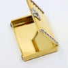 Estuche de Maquillaje Cartier de Oro con Diamantes de 1930