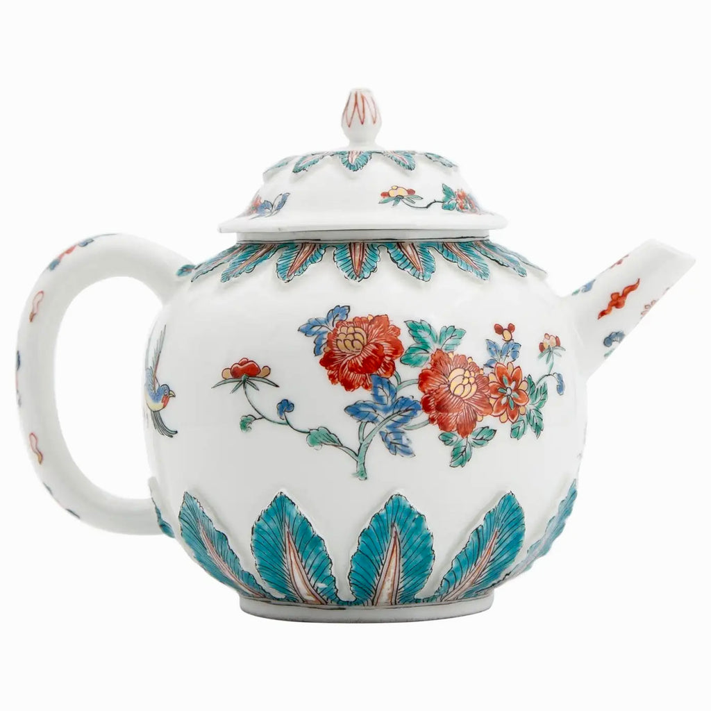 Antigua Tetera de Porcelana de Meissen, 1715