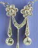 Colgante Doble Eduardiano de Diamantes, Oro y Platino | Reino Unido, 1910