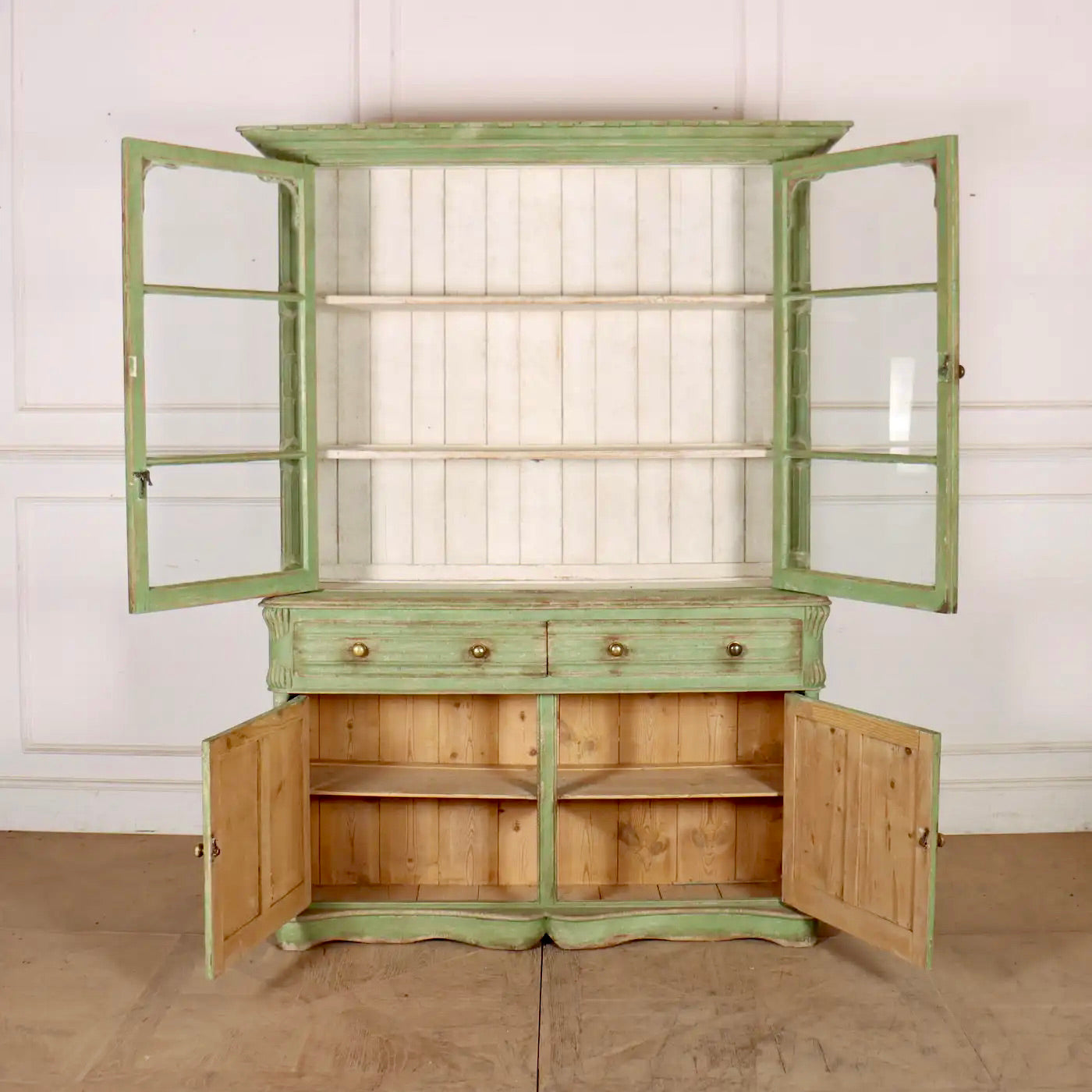 Cómoda de Cocina Victoriana de Pino | Mueble Inglés del West Country, 1840