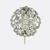 Broche Georgiano Floral de Diamantes de 1780