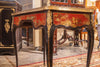 Escritorio Luis XV Chinoiserie Roja | Francia Siglo XIX