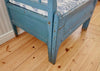 Sofá Gustaviano Azul Sueco Original de Ersnäs, Suecia