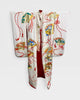 kimono Ceremonial de Seda | Estilo Art Deco Oriental | Japón,  1930