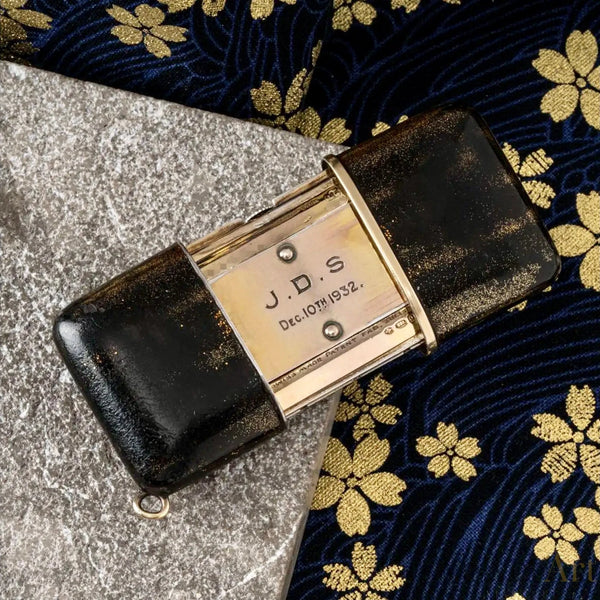 Raro Reloj Movado de Bolsillo | Maki-E Ermeto de Cuerda Manual C1929