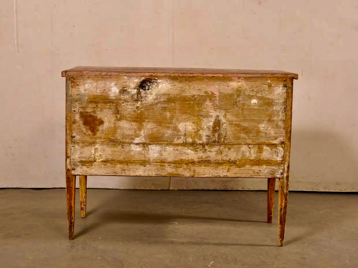 Cómoda Rústica Pintada | Italia | Siglo XIX