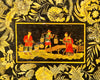 Caja para Plumas | Decoración Chinoiserie | Estilo Regencia | Inglaterra, 1820