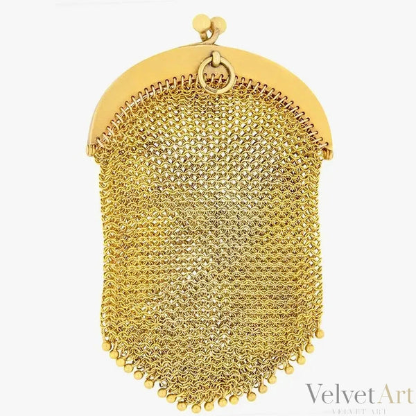 Monedero de Diamantes y Turquesas | Estilo Victoriano | 1880