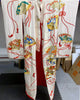 kimono Ceremonial de Seda | Estilo Art Deco Oriental | Japón,  1930