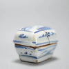 Recipiente de Incienso de Porcelana China en Forma de Cesta, Periodo Tianqi, Siglo XVII