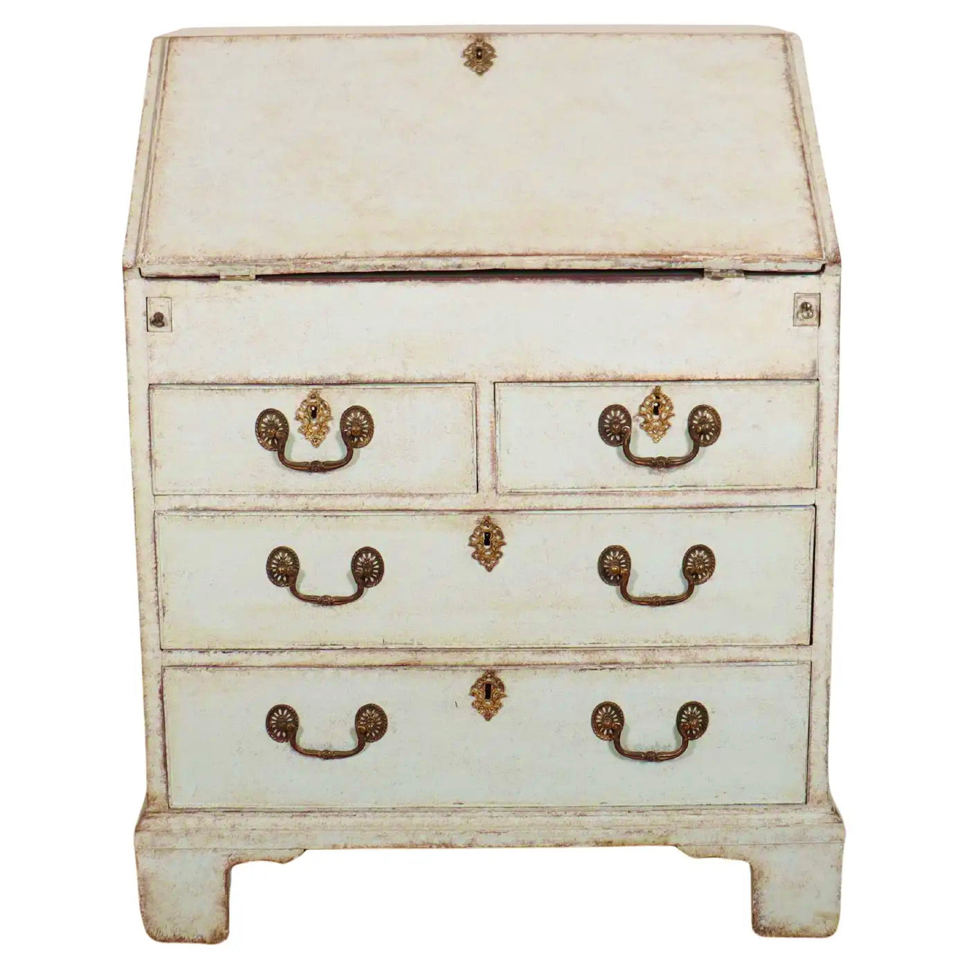 Buró Pintado y Lacado Chinoiserie Original | Estilo Jorge III | Inglaterra, 1790