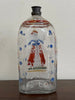 Botella Alemana de Vidrio Decorado | Siglo XVIII