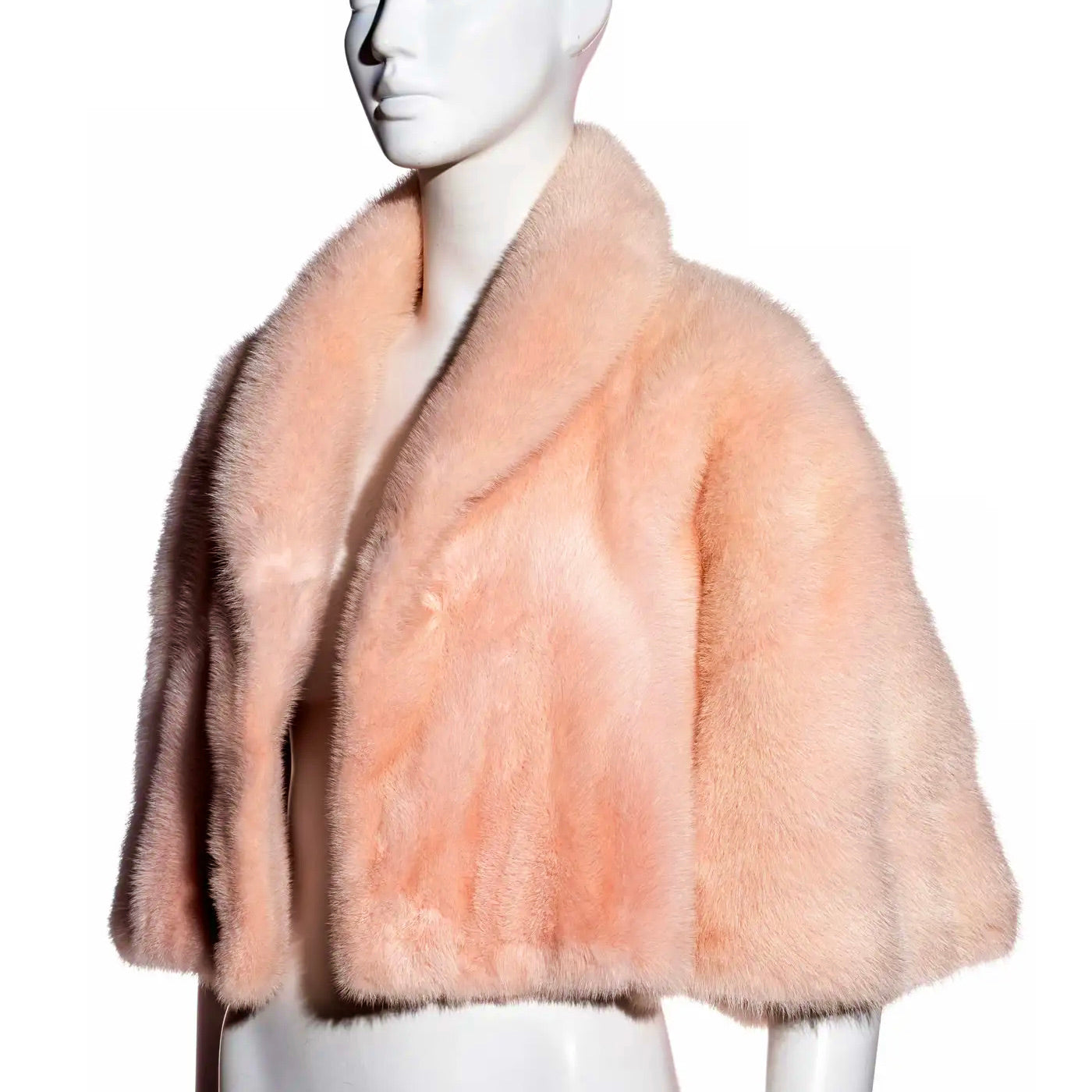 Bolero de Visón Rosa | John Galliano for Christian Dior 1997