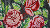 Bolso "Rosas" con Microperlas Grabado en Tono Oro Francia 1950