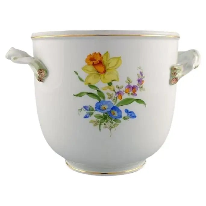 Enfriador de Porcelana para Vino | Meissen | Alemania, 1910