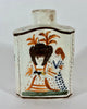 Bote de Té de Cerámica Escocesa de 1800