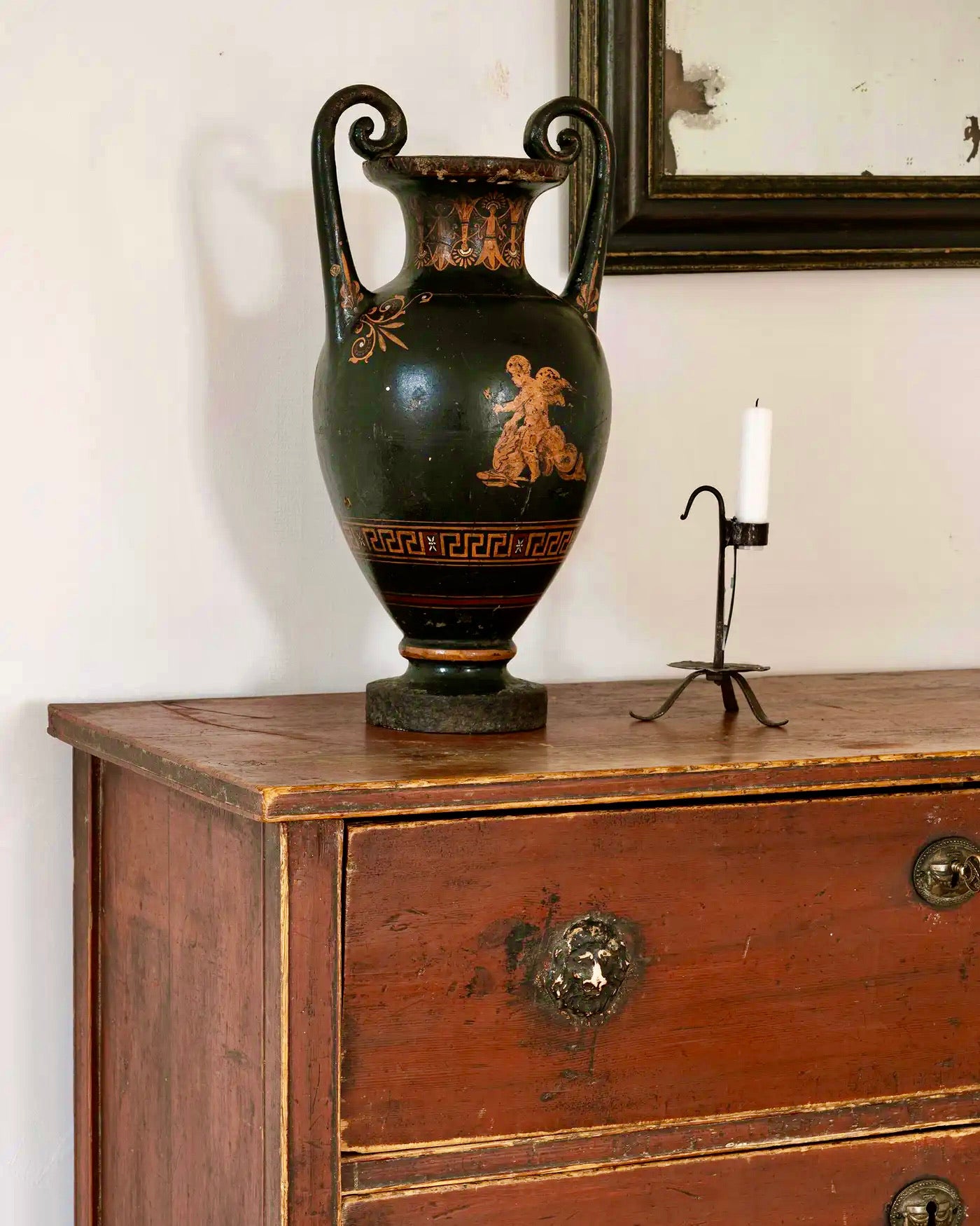 Cómoda con Escritorio Desplegable | Estilo Gustaviano | Suecia |1790