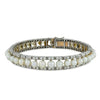 Pulsera Eduardiana de Diamantes y Perlas Naturales | Inglaterra, 1910