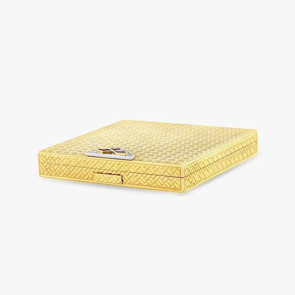 Tiffany and Co. Caja de Maquillaje con Rubíes Años 20