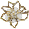 Chanel Camelia | Broche de Oro y Cerámica | Siglo XX