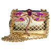 Tom Ford para Gucci Minaudiere Libélula Dorada Año 2000