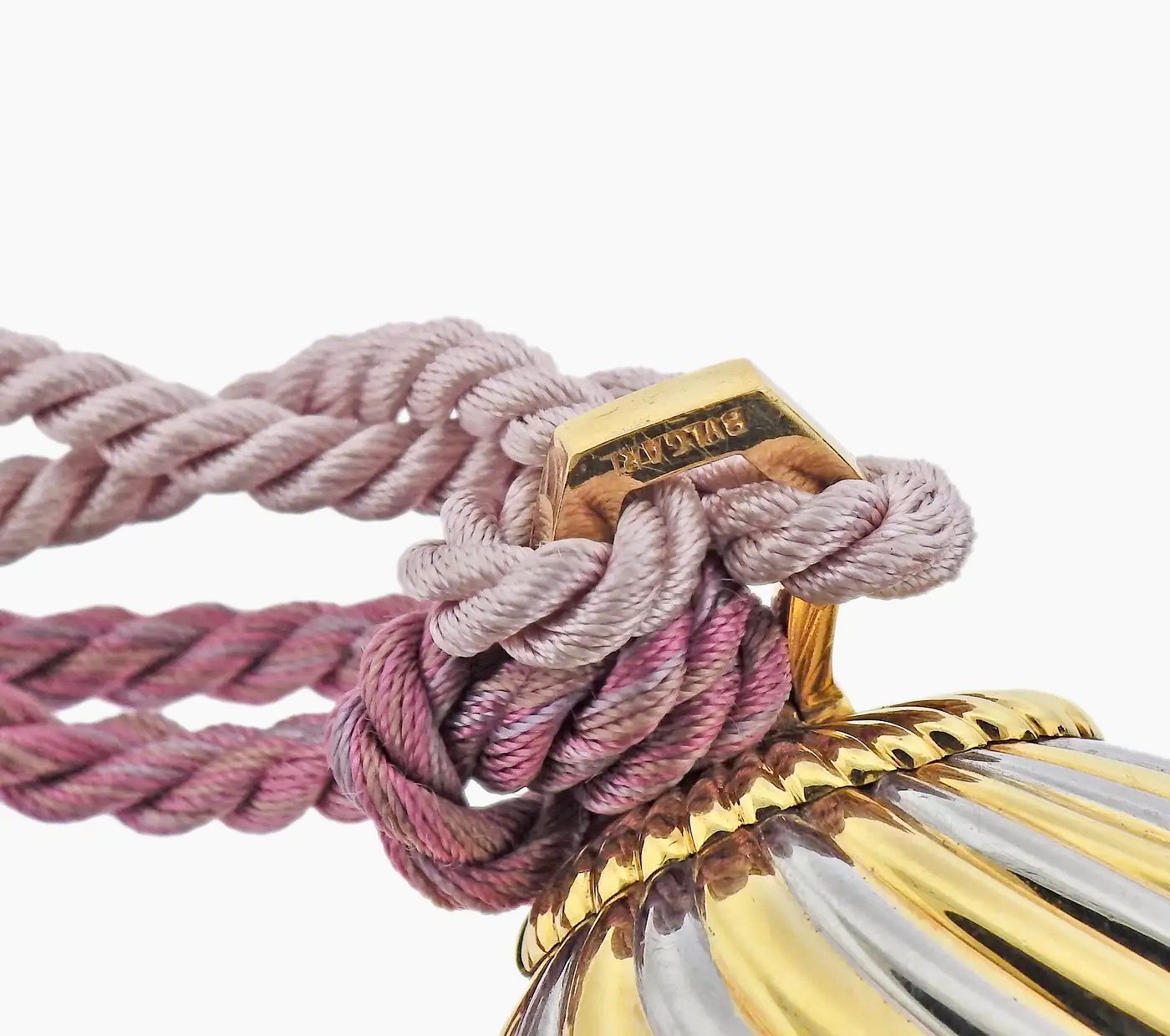 Estuche de Maquillaje | Oro, Diamantes y Seda | Bvlgari | Italia | Siglo XX |