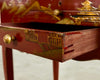 Tocador inglés Queen Anne con Laca Chinoiserie, siglo XIX