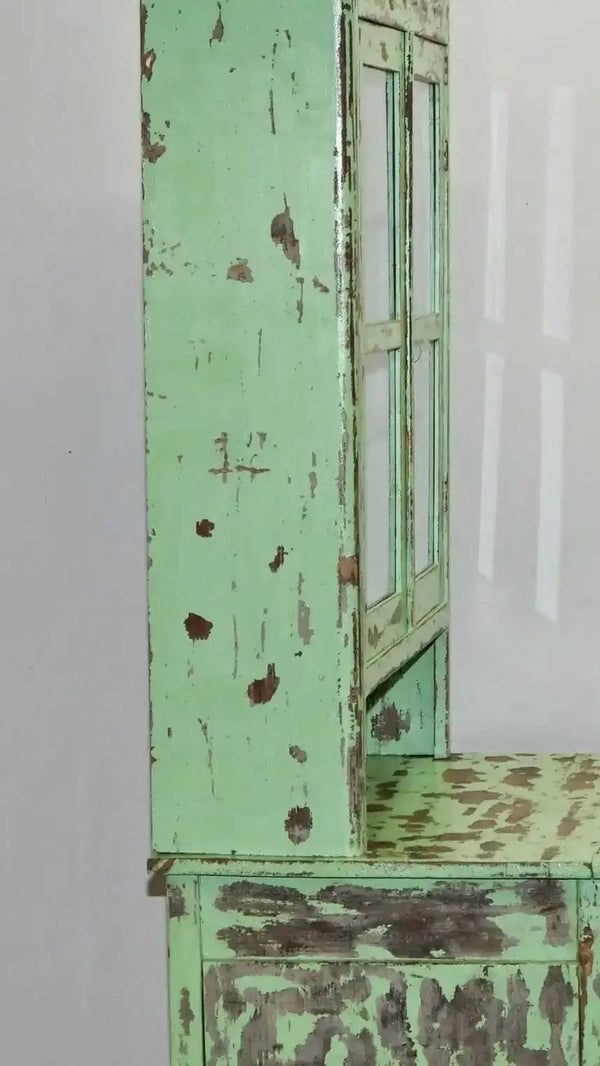 Vitrina Verde de Cocina  | Estilo Victoriano | Inglaterra | Siglo XIX