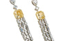 Pendientes de Diamantes Amarillos con Clip | Sophia D. | 2022