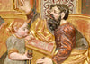 Pareja de Relieves Renacentistas | San Juan y San Mateo | Escuela de Burgos, siglo XVI