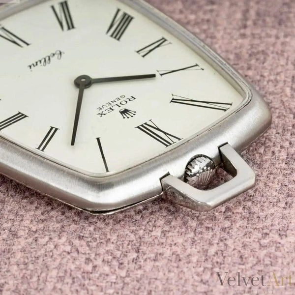 Rolex Cellini de Vestir | Oro Blanco Sin Llave C1970