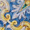 Azulejo de Triana Verde y Amarillo Esmaltado | Sevilla, Siglo XVII