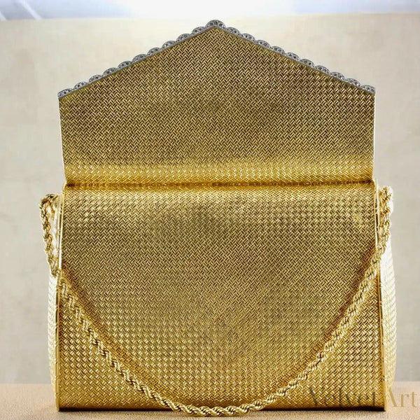 Bolso Cartier de Oro y Diamantes | Cartier París 1960