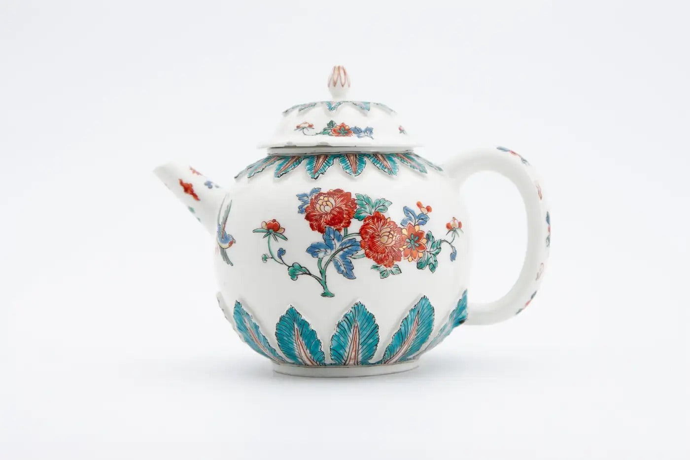 Antigua Tetera de Porcelana de Meissen, 1715