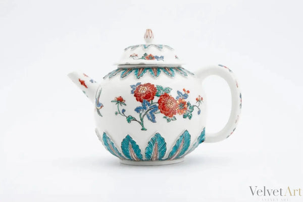 Antigua Tetera de Porcelana de Meissen, 1715