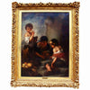 Niños Mendigos Jugando a los Dados Según Murillo