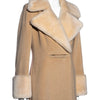 Abrigo Givenchy by Alexander McQueen Beige de 1999
