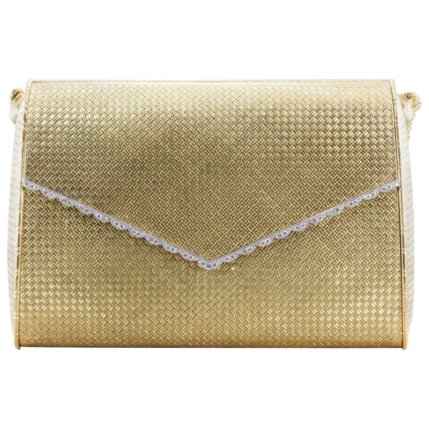 Bolso Cartier de Oro y Diamantes | Cartier París 1960