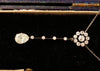 Colgante Eduardiano de Oro Amarillo, Platino y Diamantes de 1900