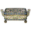 Cofre de esmalte Cloisonné de Rusia Imperial, 1850
