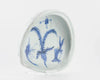 Plato Kosometsuke Azul y Blanco con Diseño de Pez y Camarón | Porcelana Ming del Siglo XVII