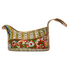 Antiguo Kovsh Ruso de Plata Dorada Cloisonné Joyas Fabergé 1908